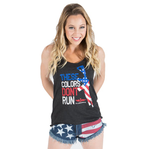 Don't Run Women's Tank ALLEGIANCE CLOTHING