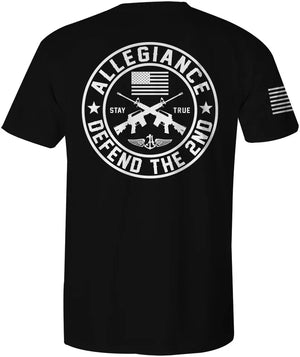 Defend The 2nd  Back Hit Tee ALLEGIANCE CLOTHING