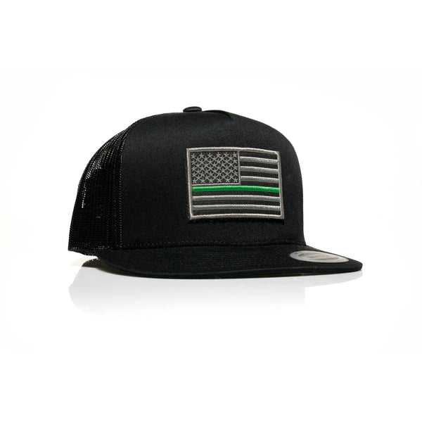 Thin Green Line Patch Trucker - Allegiance Clothing