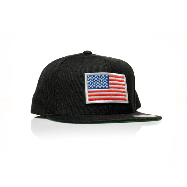 USA Flag Patch Snapback - Allegiance Clothing